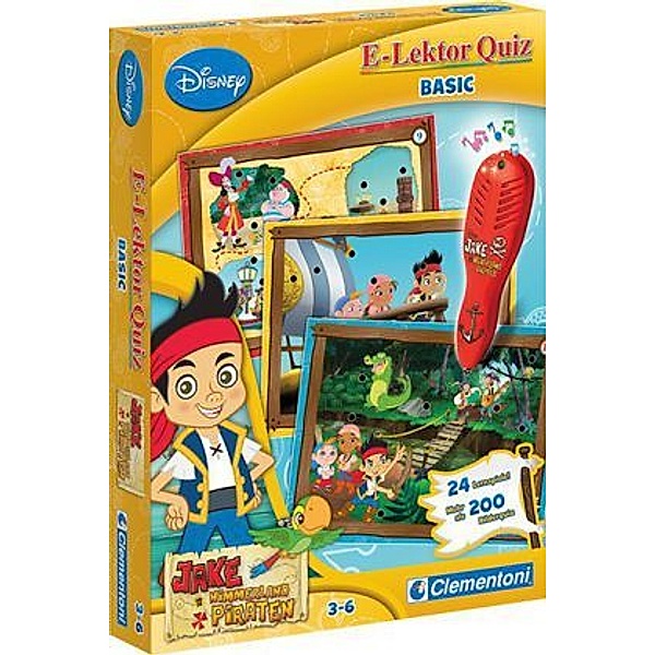E-Lektor Quiz Basic (Kinderspiel), Jake & die Nimmerland Piraten