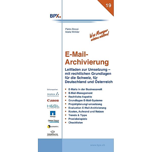 E-Mail Archivierung, Pietro Brossi