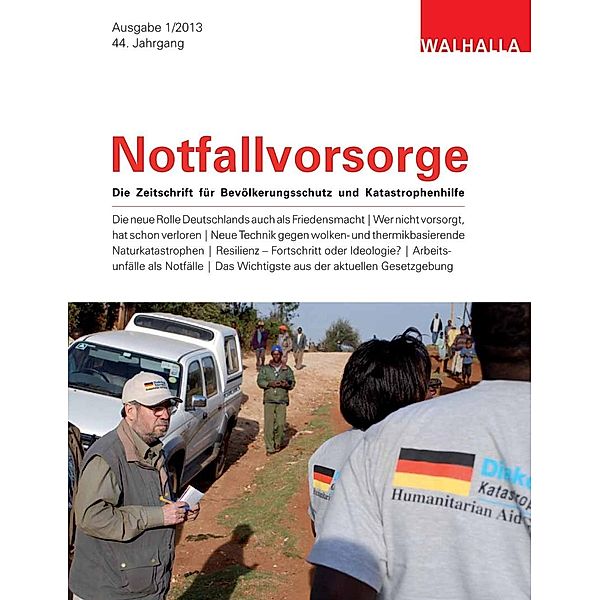 E-Paper Zeitschrift Notfallvorsorge Heft 01/2013