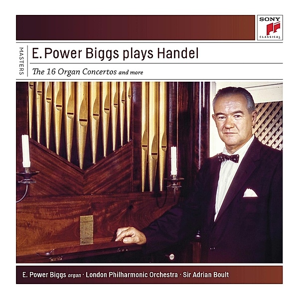 E.Power Biggs Plays Händel-The 16 Concertos/+, E. Power Biggs
