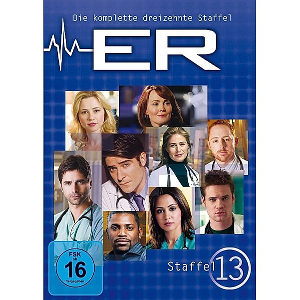 E.R. - Emergency Room - Staffel 13 DVD-Box, Maura Tierney Mekhi Phifer Goran Visnjic