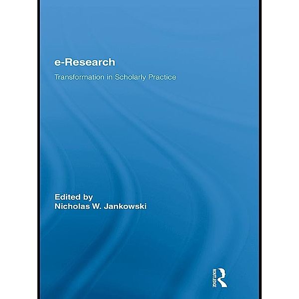 E-Research / Routledge Advances in Research Methods