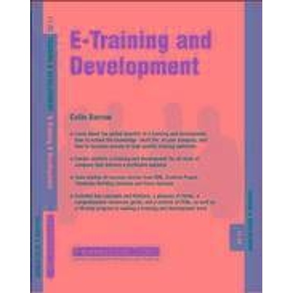 E-Training and Development, Colin Barrow