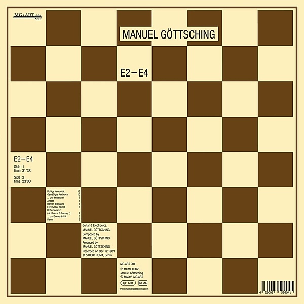 E2-E4 (2016-35th Anniversary Edition/180g Lp) (Vinyl), Manuel Göttsching