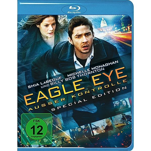 Eagle Eye - Ausser Kontrolle, Shia LaBeouf,Michelle... Billy Bob Thornton
