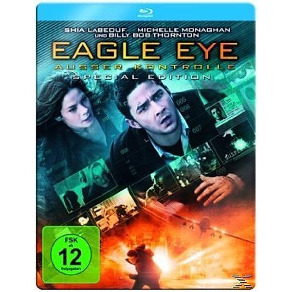 Eagle Eye: Ausser Kontrolle - Steelbook, Shia Labeouf,michelle Monaghan Rosario Dawson