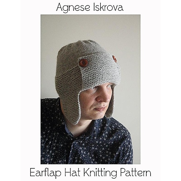 Earflap Hat Knitting Pattern, Agnese Iskrova