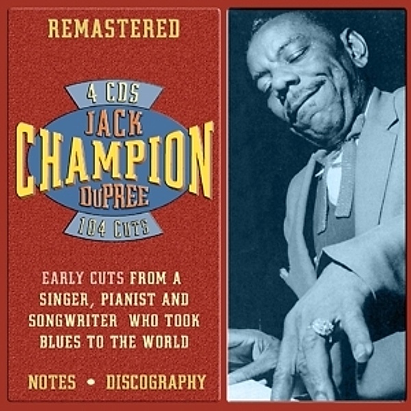 Early Cuts From A Singer,Pianist, Champion Jack Dupree