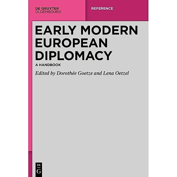 Early Modern European Diplomacy