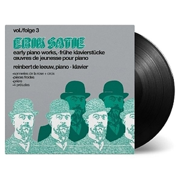 Early Pianoworks Vol.3 (Vinyl), E. Satie