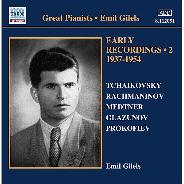 Early Recordings Vol.2, Emil Gilels