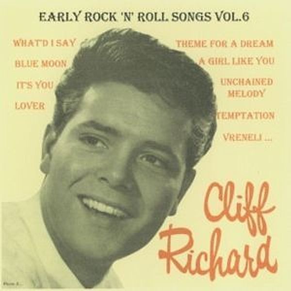 Early Rock'N'Roll Songs Vol.6, Cliff Richard