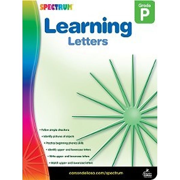 Early Years: Learning Letters, Grade PK, Spectrum