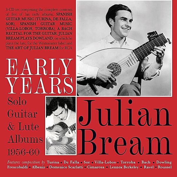 Early Years-Solo Guitar & Lute Albums 1956-60, Julian Bream