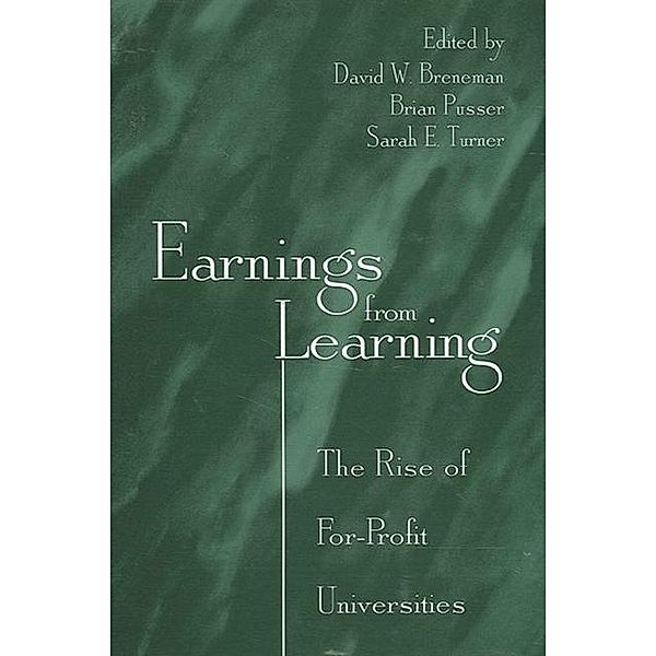 Earnings from Learning / SUNY series, Frontiers in Education