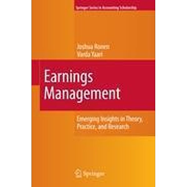 Earnings Management, Joshua Ronen, Varda Yaari