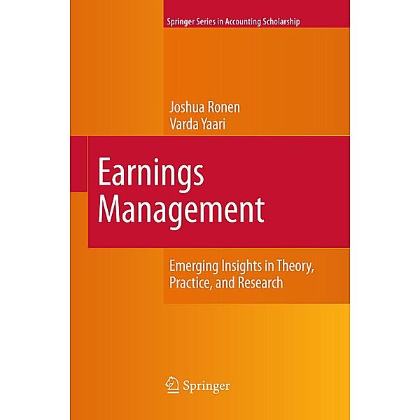 Earnings Management, Joshua Ronen, Varda Yaari