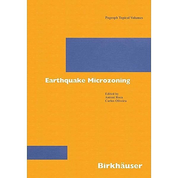 Earthquake Microzoning / Pageoph Topical Volumes