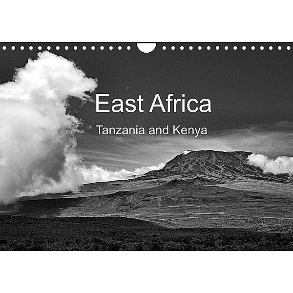East Africa - Tanzania and Kenya /  UK-Version (Wall Calendar 2023 DIN A4 Landscape), Wolfgang-A. Langenkamp