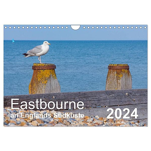 Eastbourne an Englands Südküste (Wandkalender 2024 DIN A4 quer), CALVENDO Monatskalender, Stefanie Perner
