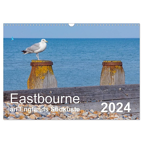 Eastbourne an Englands Südküste (Wandkalender 2024 DIN A3 quer), CALVENDO Monatskalender, Stefanie Perner