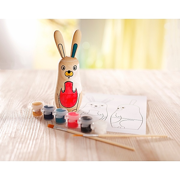 Easter Bunny Painting Kit - Oster-Malset Hase