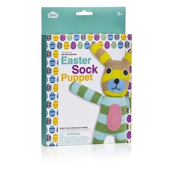 Easter Sock Puppet - Socken Puppe selber machen
