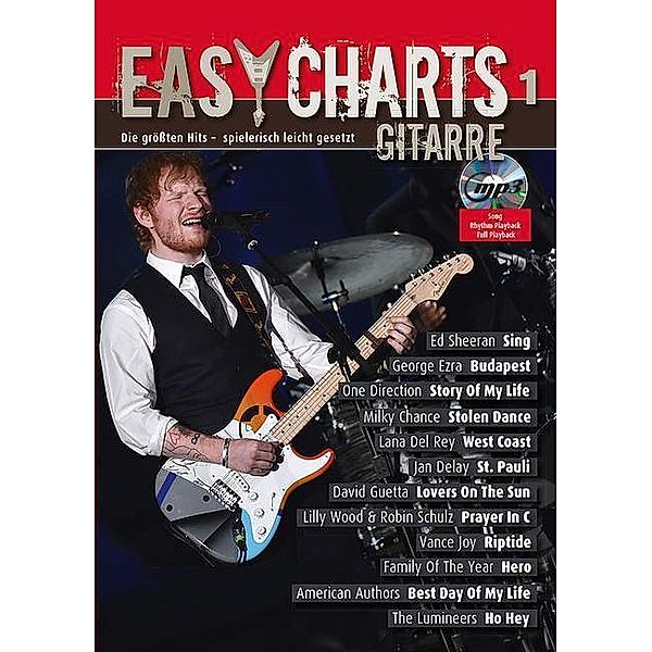 Easy Charts Gitarre.Nr.1