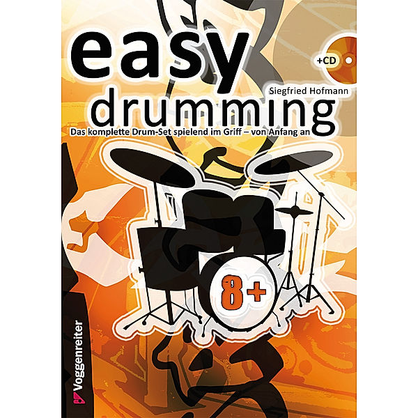 Easy Drumming, m. 1 Audio-CD, Siegfried Hofmann