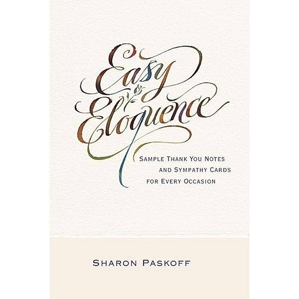Easy Eloquence, Sharon Paskoff