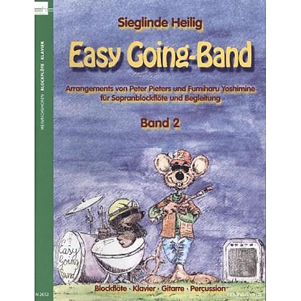 Easy Going-Band, für Sopranblockflöte und Begleitung, m. Audio-CD, Sieglinde Heilig