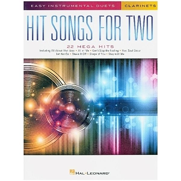 Easy Instrumental Duets Hit Songs -For Two Clarinets- (Book), Various