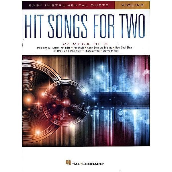 Easy Instrumental Duets Hit Songs -For Two Violins- (Book), Various