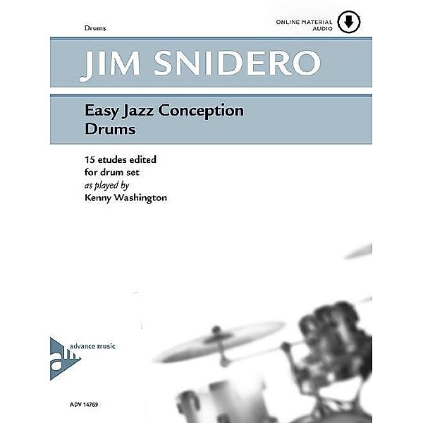 Easy Jazz Conception Drums, w. Audio-CD, Jim Snidero