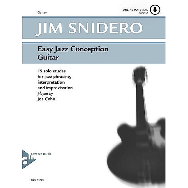 Easy Jazz Conception Guitar, w. Audio-CD, Jim Snidero