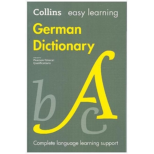 Easy Learning German Dictionary, Collins Dictionaries