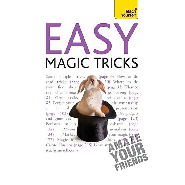 Easy Magic Tricks, Anthony Galvin