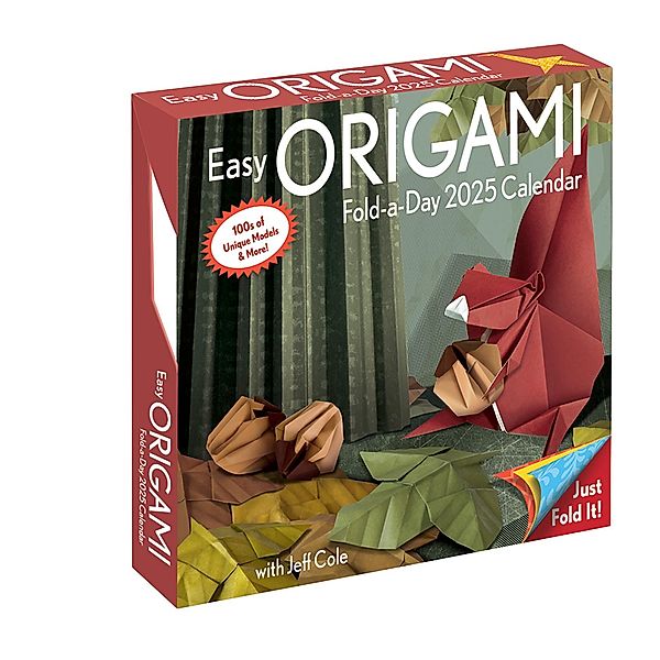 Easy Origami Fold-a-Day - Origami-Faltvorlage für jeden Tag 2025, McMeel Andrews