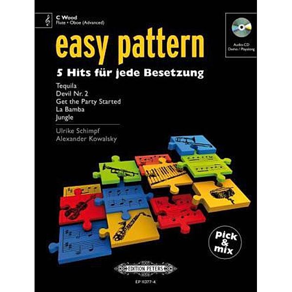 easy pattern - C High Wood, m. Audio-CD, Ulrike Schimpf, Alexander Kowalsky