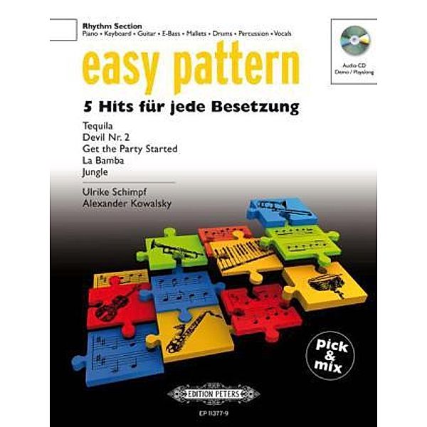 easy pattern - Rhythm Section, m. Audio-CD, Ulrike Schimpf, Alexander Kowalsky