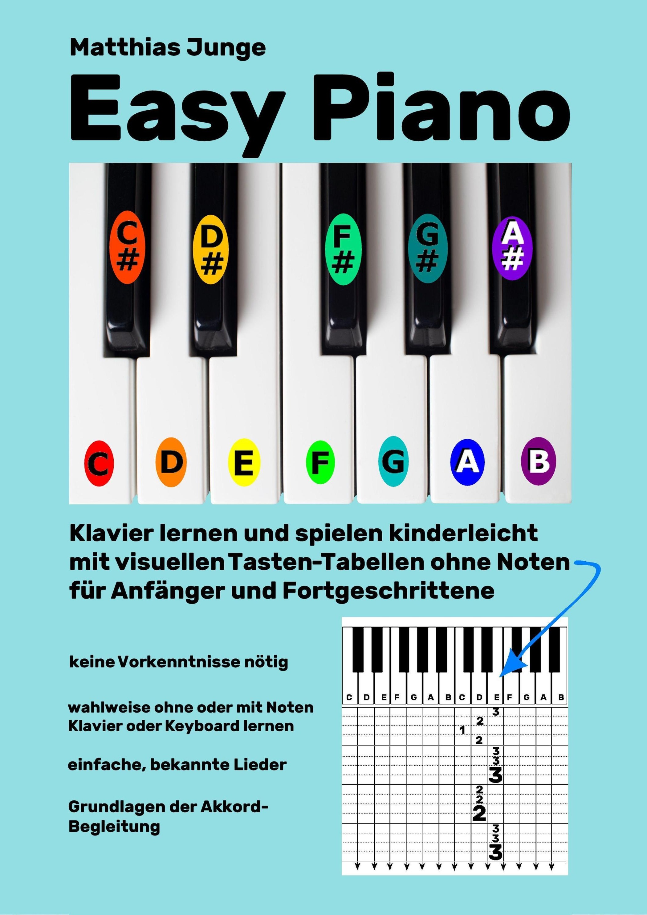 Easy Piano Buch von Matthias Junge versandkostenfrei bei Weltbild.de