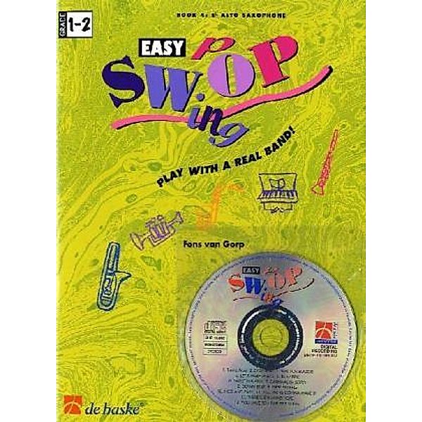 Easy Swop, für Altsaxophon, m. Audio-CD, Fons van Gorp