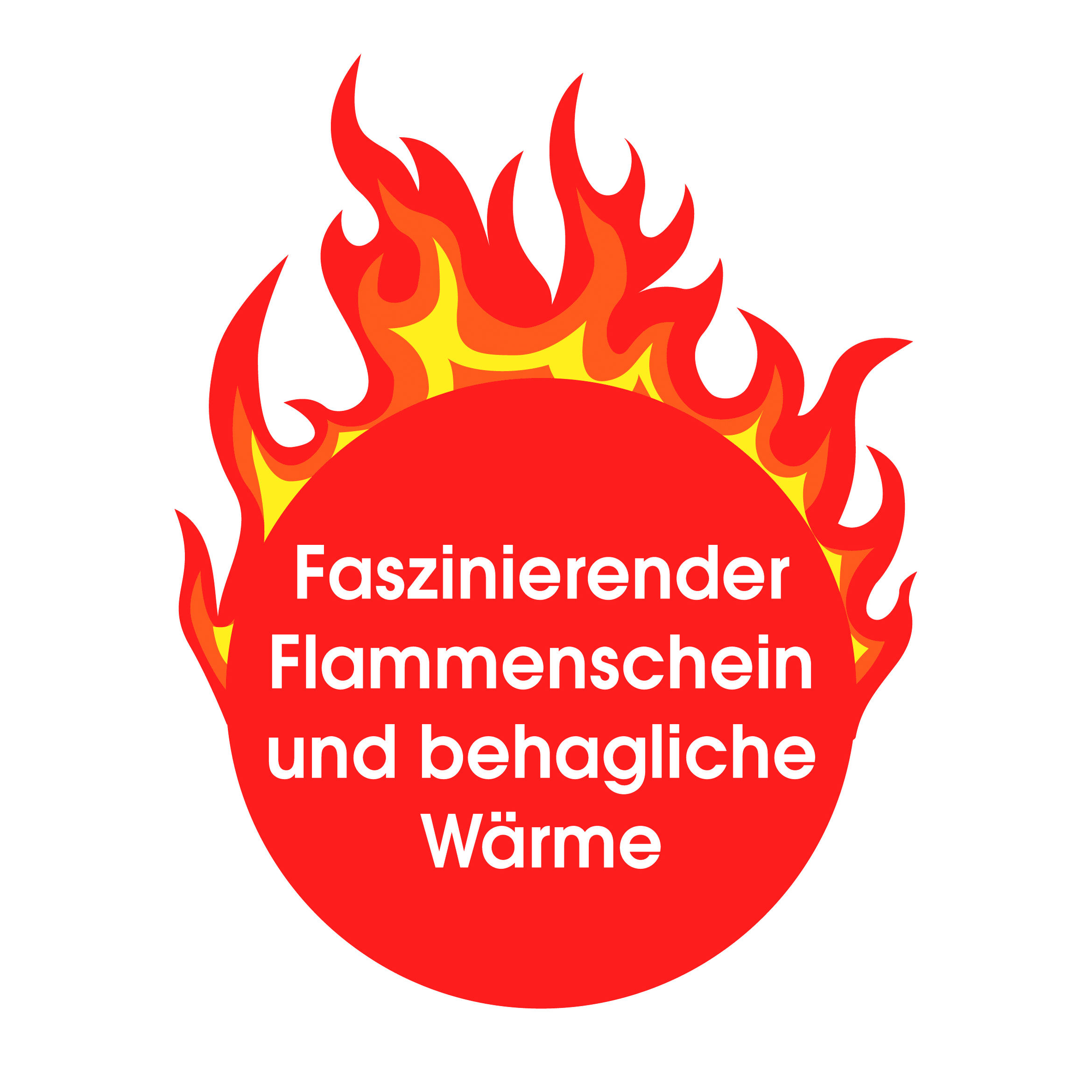 EASYmaxx LED-Laterne Flammeneffekt & Wärme 400W | Weltbild.de
