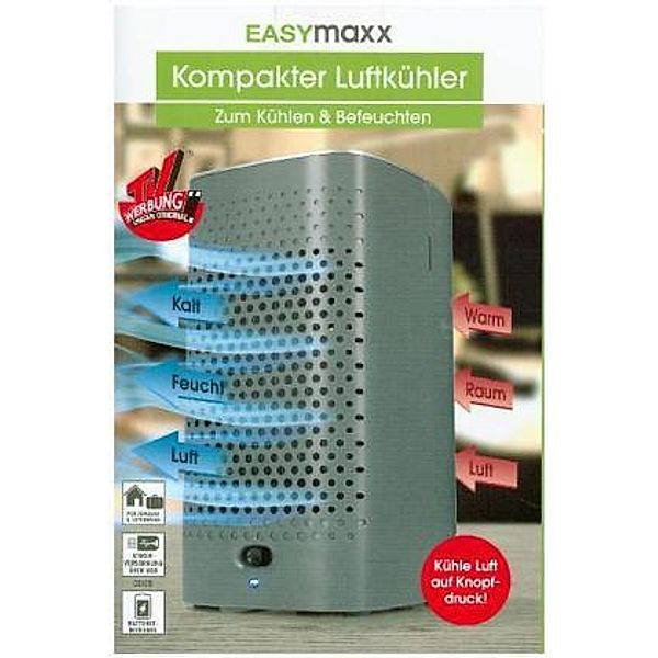 EASYmaxx Luftkühler Kompakt 6V anthrazit