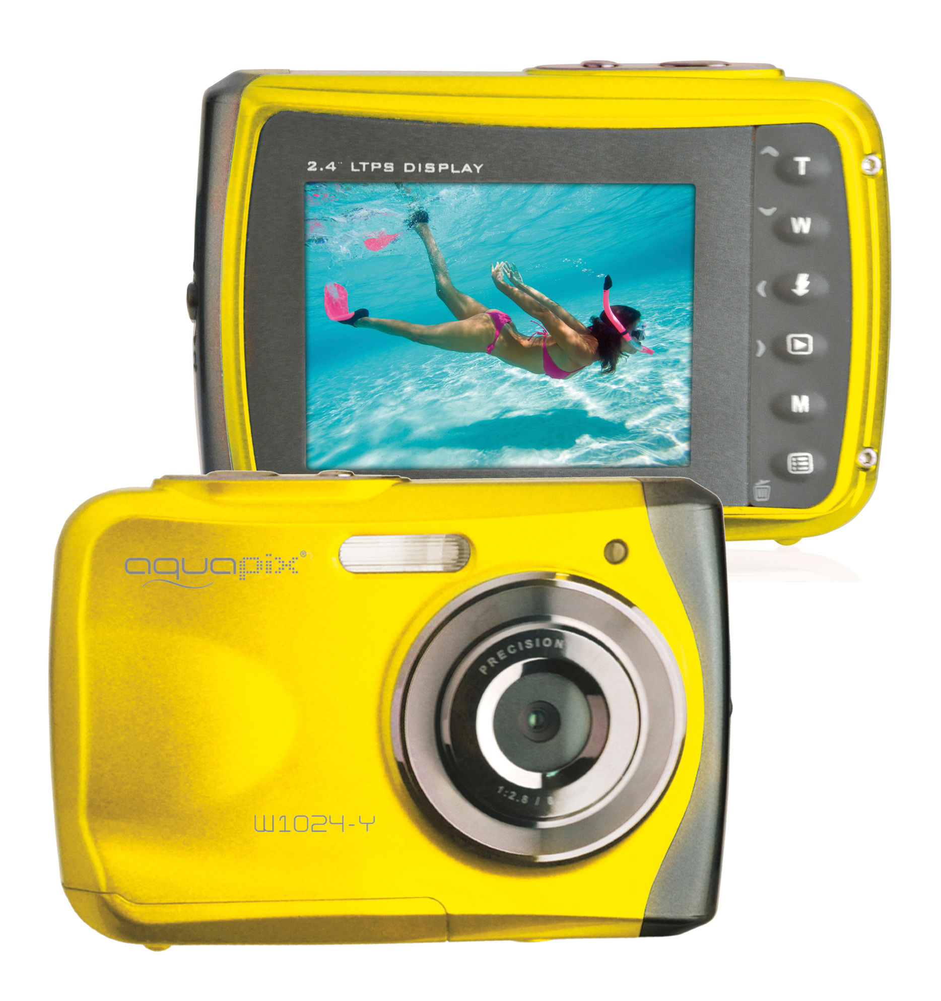 Easypix Unterwasserkamera aquapix W1024 Splash Farbe: gelb | Weltbild.de