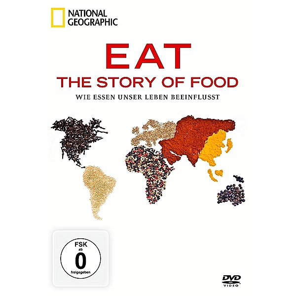 Eat - The Story of Food, 2 DVDs, National Geographic