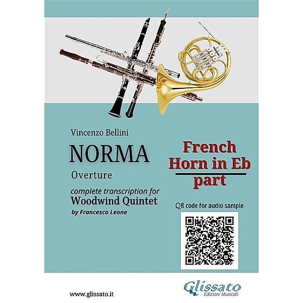 Eb Horn part of Norma for Woodwind Quintet / Norma (overture) - Woodwind Quintet Bd.7, Vincenzo Bellini, a cura di Francesco Leone