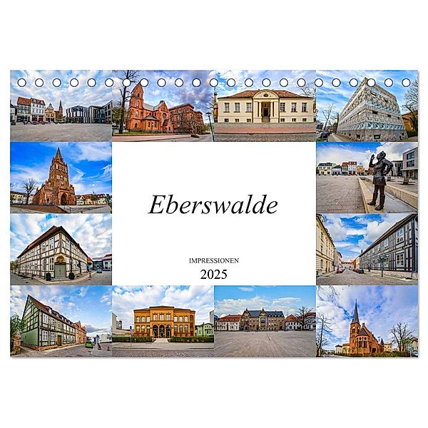 Eberswalde Impressionen (Tischkalender 2025 DIN A5 quer), CALVENDO Monatskalender, Calvendo, Dirk Meutzner