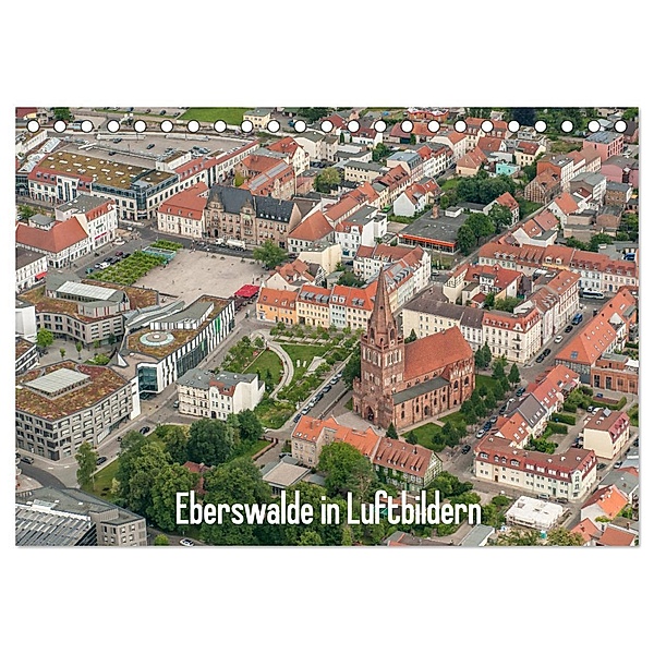 Eberswalde in Luftbildern (Tischkalender 2024 DIN A5 quer), CALVENDO Monatskalender, Ralf Roletschek