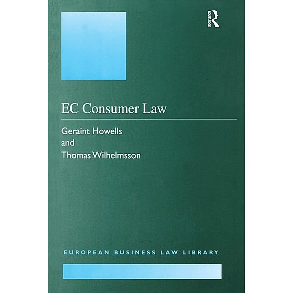 EC Consumer Law, Geraint G. Howells, Thomas Wilhelmsson